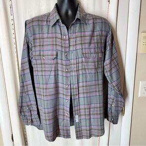 Vintage Men's Harbour Club Plaid Shirt